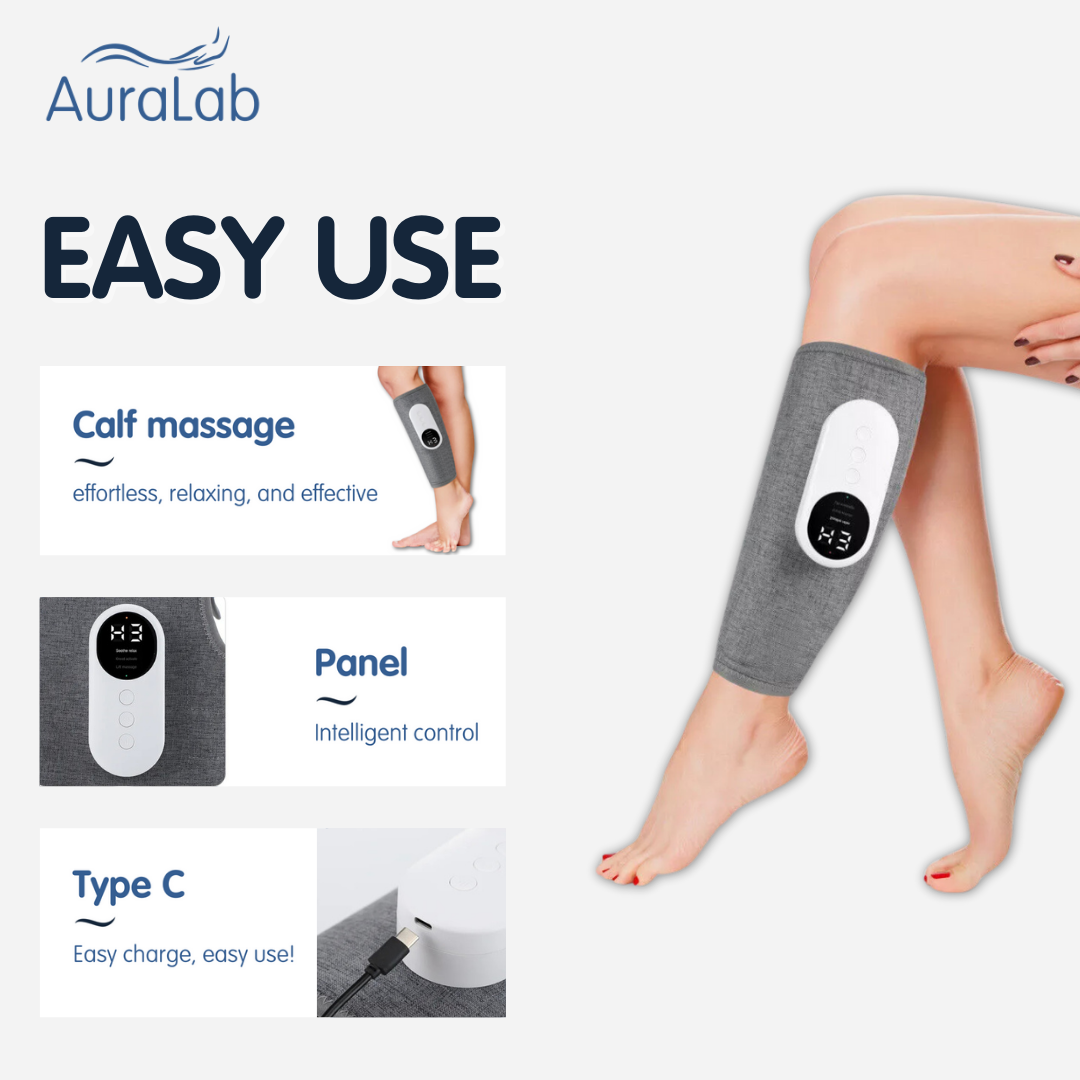 AuraLab™ 360° Heated Air Pressure Calf Massager